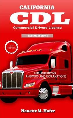 Book cover for California Commercial Drivers License Permit Test