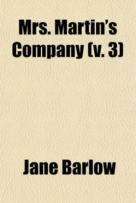 Book cover for Mrs. Martin's Company (Volume 3)