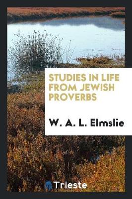 Cover of Studies in Life from Jewish Proverbs