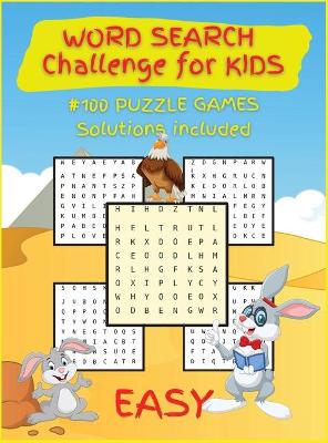 Book cover for WORD SEARCH Challenge for KIDS