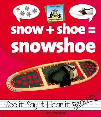 Book cover for Snow+shoe=snowshoe