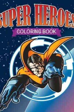 Cover of Super Heroes Coloring Book