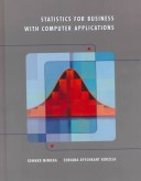 Book cover for Statistics for Business with Computer Applications with Data Sets