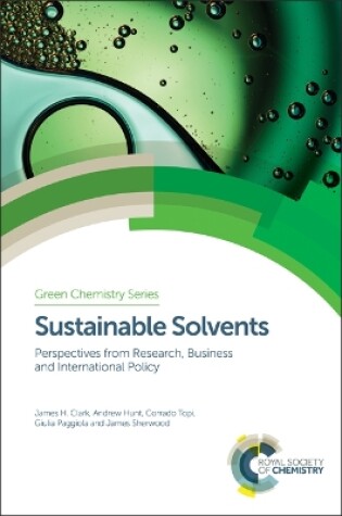 Cover of Sustainable Solvents