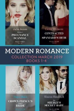Cover of Modern Romance March 2019 Books 1-4