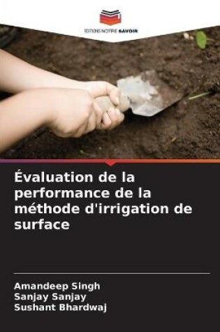 Cover of Évaluation de la performance de la méthode d'irrigation de surface