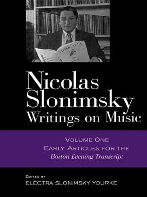 Book cover for Nicolas Slonimsky: Writings on Music