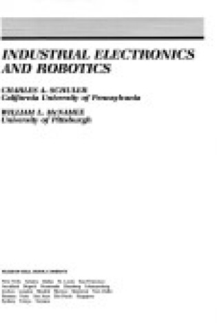 Cover of Industrial Electronics and Robotics