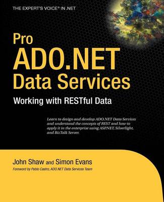 Book cover for Pro ADO.NET Data Services: Working with Restful Data