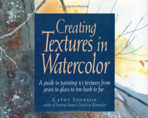 Book cover for Creating Textures in Watercolour