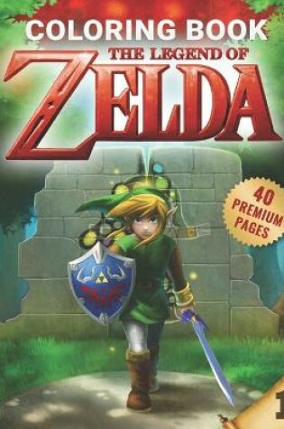 Cover of The Legend Of Zelda Coloring Book Vol1