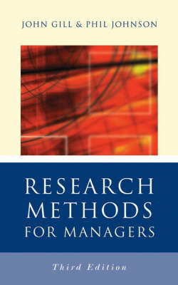 Book cover for Research Methods for Managers