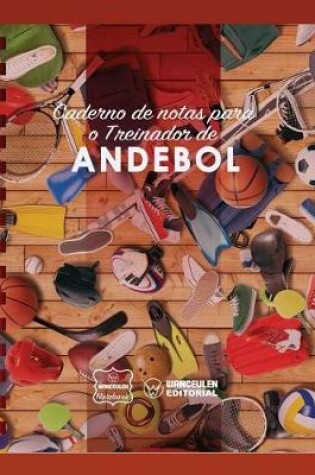 Cover of Caderno de notas para o Treinador de Andebol