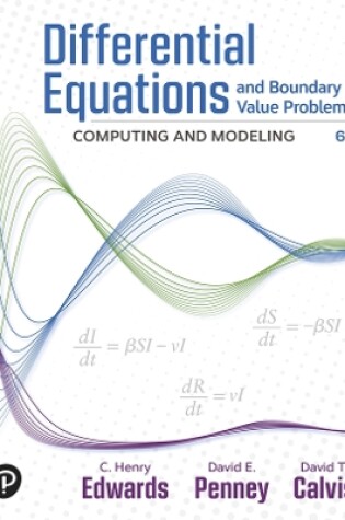 Cover of MyLab Math with Pearson eText (18 Weeks) for Differential Equations and Boundary Value Problems