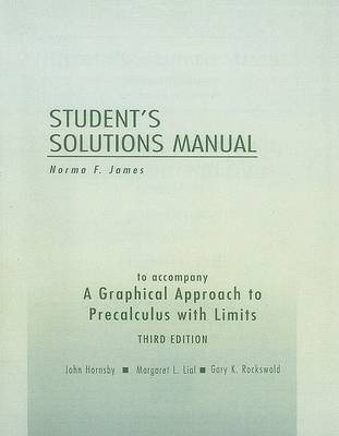 Book cover for Student's Solutions Manual