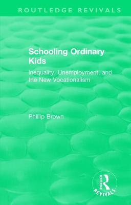 Cover of Schooling Ordinary Kids (1987)