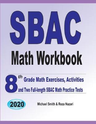 Book cover for SBAC Math Workbook
