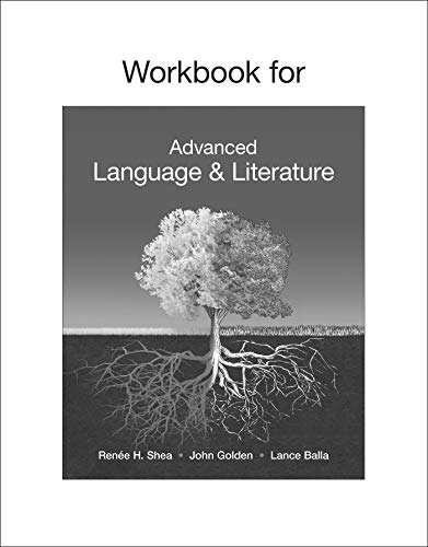 Book cover for Workbook for Advanced Language & Literature