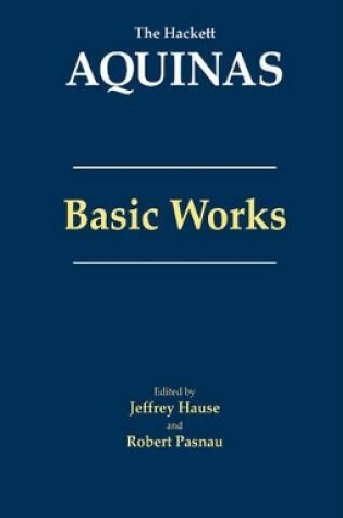 Cover of Aquinas: Basic Works