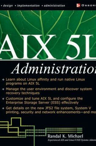 Cover of AIX 5L Administration