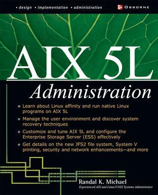 Book cover for AIX 5L Administration