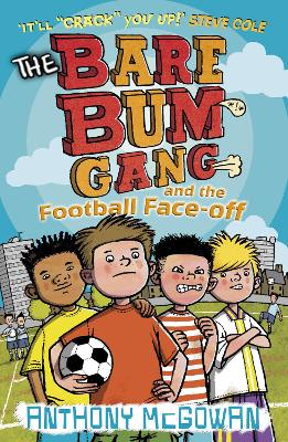 Book cover for The Bare Bum Gang and the Football Face-Off