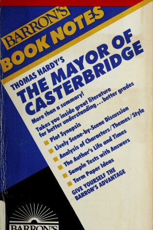 Cover of The Thomas Hardy's the Mayor of Casterbridge