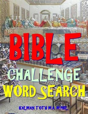 Book cover for Bible Challenge Word Search