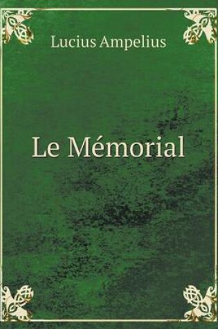 Cover of Le Mémorial