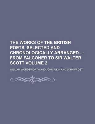 Book cover for The Works of the British Poets, Selected and Chronologically Arranged Volume 2