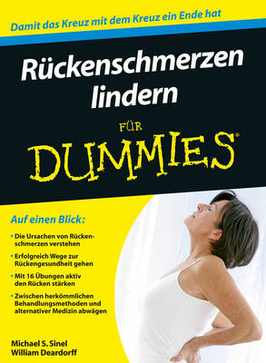 Book cover for Ruckenschmerzen lindern für Dummies