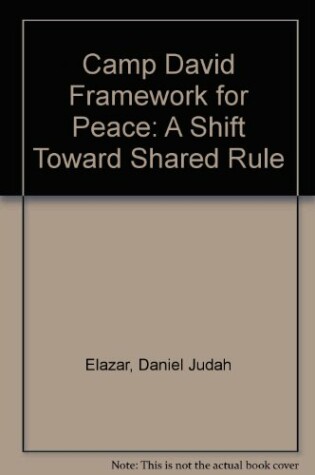 Cover of Camp David Framework for Peace