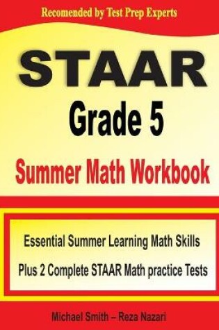 Cover of STAAR Grade 5 Summer Math Workbook