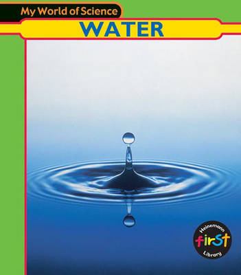 Book cover for My World of Science: Water