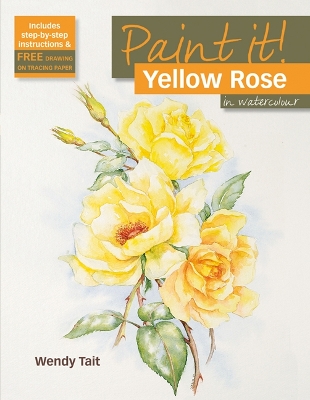 Book cover for Yellow Rose in Watercolour