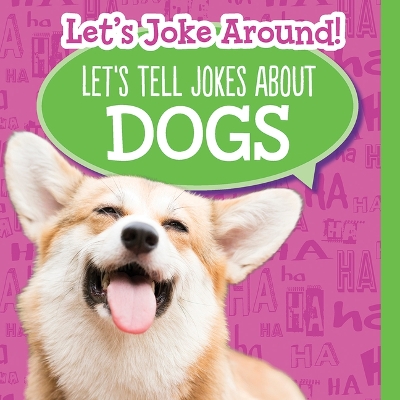 Book cover for Let's Tell Jokes about Dogs