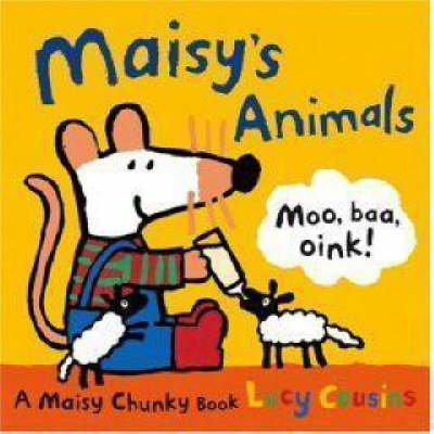 Book cover for Maisy's Animals Chunky Board Book