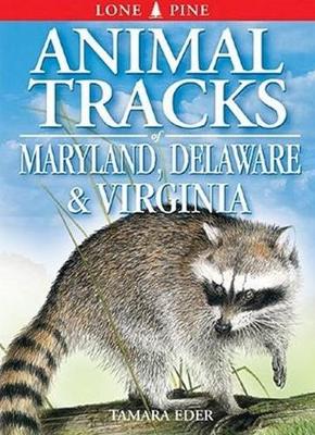 Book cover for Animal Tracks of Maryland, Delaware and Virginia