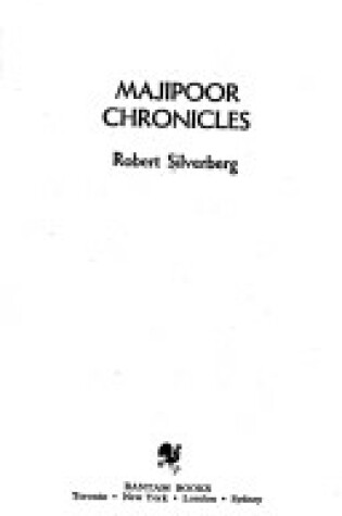 Cover of Majipoor Chroncicles