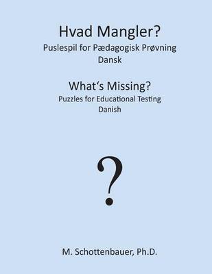 Book cover for Hvad Mangler? Puslespil for Paedagogisk Provning