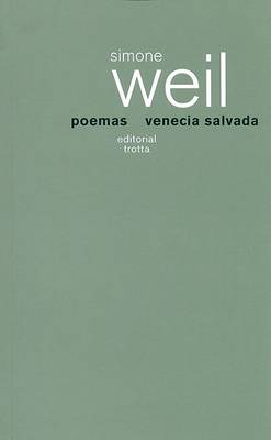 Book cover for Poemas - Venecia Salvada