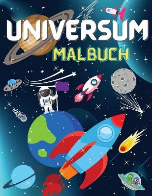 Book cover for Weltraum-Malbuch