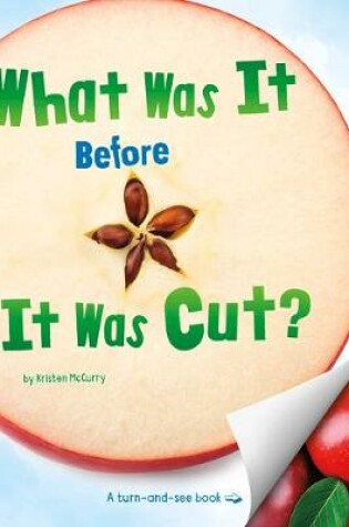 Cover of What Was It Before It Was Cut?