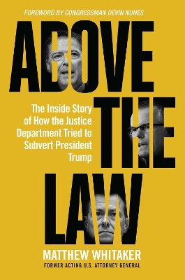 Book cover for Above the Law