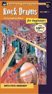 Book cover for Rock Drums For Beginners 1/Vhs