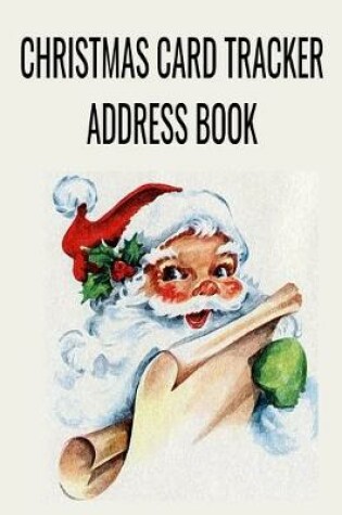 Cover of Christmas Card Tracker Address Book