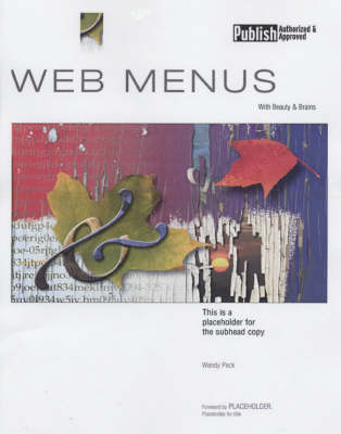 Book cover for Web Menus with Beauty and Brains