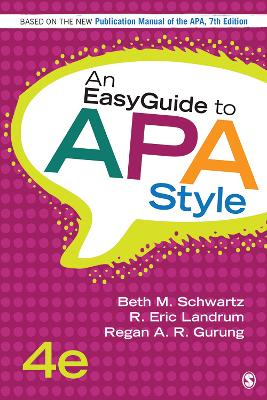 Book cover for An EasyGuide to APA Style