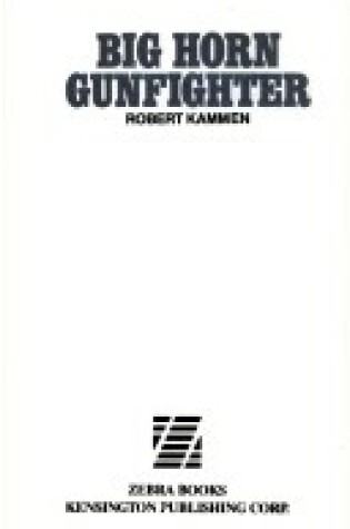 Cover of Big Horn Gunfighter