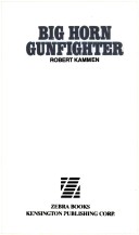 Book cover for Big Horn Gunfighter